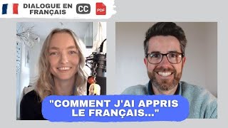 COMMENT DASHA A APPRIS LE FRANÇAIS   french conversation intermediate [upl. by Aihsemat]