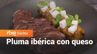 Pluma ibérica con queso  Como Sapiens  RTVE Cocina [upl. by Balsam]