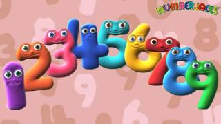 4 Times Tables Song  Numberjacks [upl. by Tibold]