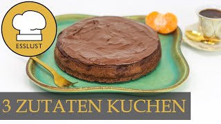 3 Zutaten und 20 Minuten SCHOKOKUCHEN [upl. by Dnalon]