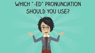 Pronunciation Past Tense Regular Verbs ed [upl. by Warrin317]