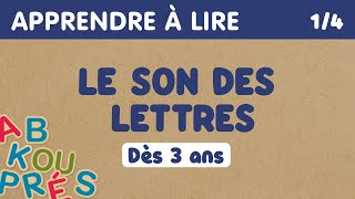 Donner le son des lettres 14  Apprendre à lire en maternelle [upl. by Cychosz]