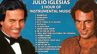 Julio Iglesias  1 hour of Instrumental music [upl. by Ybrik]