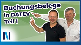 Buchungsbelege in DATEV Lohn und Gehalt comfort Teil 1 [upl. by Nnailuj]