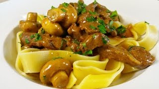 How To Make Beef Stroganoff TheScottReaProject [upl. by Willyt]