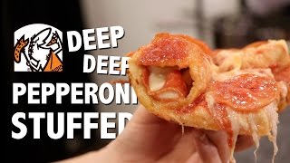 DEEP DEEP PEPPERONI STUFFED CRUST PIZZA [upl. by Carol602]