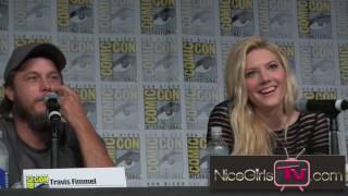 Vikings SDCC 2016 Will Lagertha and Ragnar reunite [upl. by Melamed]