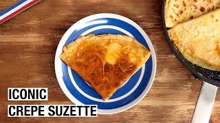 French Crêpe quotSuzettequot amp AlcoholFree Version  Pancake Day [upl. by Philina]