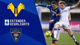 Hellas Verona vs Lecce Extended Highlights  Serie A  CBS Sports Golazo [upl. by Sankaran]