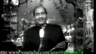 Madhuban Main Radhika  Mohammad Rafi Live With Naushad [upl. by Pain]