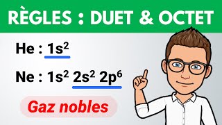 Règles du DUET et OCTET Stabilité LEWIS  Seconde  PhysiqueChimie [upl. by Aztinay847]