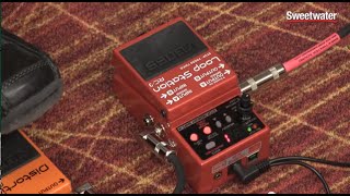 Boss RC3 Loop Station Looper Pedal Review  Sweetwater Sound [upl. by Frechette]