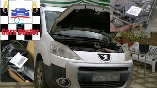 Cambiar aditivo DPF FAP 1600HDI PSA Peugeot Partner 9HP 9H0 [upl. by O'Dell]