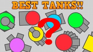 TOP 3 BEST DIEPIO TANKS  Most Overpowered Builds  Diepio [upl. by Catrina565]