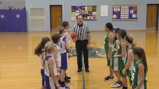 Bremen at Triton  5th Grade Girls Basketball A game 🏀 2132019 [upl. by Hemingway]