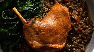 Duck Confit French Slow Roasted Duck Legs [upl. by Eerrehs900]