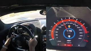 Koenigsegg Agera R  speed test [upl. by Gnoix904]