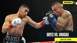 FULL FIGHT  Vergil Ortiz vs Samuel Vargas DAZN REWIND [upl. by Hulbard546]