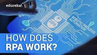 How Does RPA Work  What Is Robotic Process Automation RPA  RPA In 10 Minutes  Edureka [upl. by Aima104]