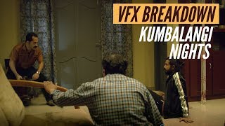 VFX BREAKDOWN  KUMBALANGI NIGHTS  MINDSTEIN STUDIOS [upl. by Annerb]