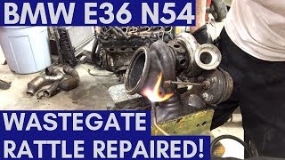 BMW N54 Wastegate Rattle  Fixed [upl. by Sivam944]