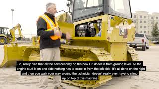 New Cat D3 Dozer – WalkAround [upl. by Bevvy]