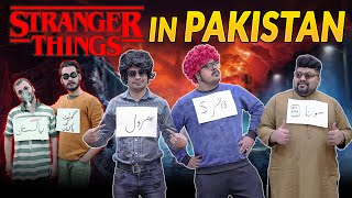 Stranger Things in Pakistan  Unique MicroFilms  Comedy Skit  UMF [upl. by Atniuqal625]