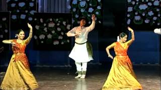 Kathak performance by professional Indian dancers [upl. by Poland]