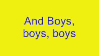 Boys Boys Boys  Lady Gaga Lyrics [upl. by Pamela185]