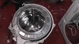 Indesit Washing Machine dismantlingBearings issue problem [upl. by Aihtenyc129]