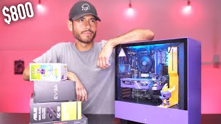 Best 800 Gaming PC Build Guide  GTX 1660 SUPER Ryzen 5 3600 w Benchmarks [upl. by Kcirdla]