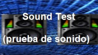 Easy Stereo Sound Test  Prueba de sonido estéreo fácil [upl. by Hilaria]