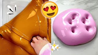 How to Make Ultra THICK and GLOSSY Slimes 3 DIY Recipes [upl. by Novaj]