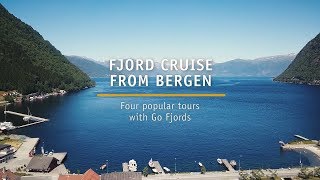 Four popular fjord cruises from Bergen Norway [upl. by Labotsirc]