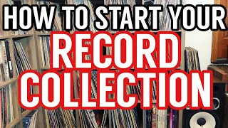 How to Start Your Record Collection Beginner Tips Turntable Recommendations  Vinyl Organization [upl. by Harts]