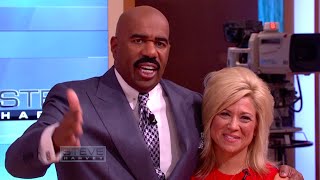 Theresa Caputo returns  STEVE HARVEY [upl. by Meesak]