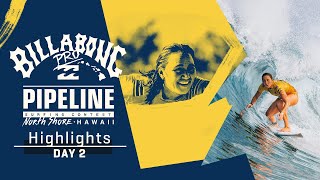 Highlights Billabong Pipeline Pro Day 2 [upl. by Erroll]