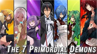 The 7 Primordial Demons Strongest Beings  LIGHT NOVEL SPOILERS  Tensura Explained [upl. by Shane]