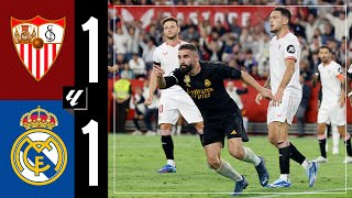 Sevilla FC 11 Real Madrid  HIGHLIGHTS  LaLiga 202324 [upl. by Kendyl]