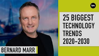 The 25 Biggest Technology Trends 2020  2030 [upl. by Beka78]