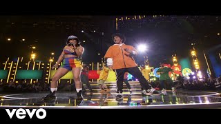 Bruno Mars  Finesse LIVE from the 60th GRAMMYs ® ft Cardi B [upl. by Oirramaj]