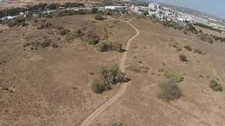 Tel Ashdod  Aerial view BibleWalkscom [upl. by Yltnerb]