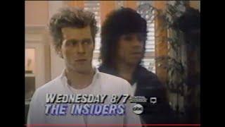 quotThe Insidersquot ABC Promo 1985 [upl. by Ingelbert744]