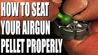 How to load an airgun pellet properly [upl. by Arelus]