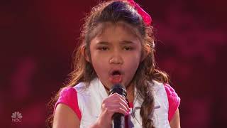 Angelica Hale Sings Girl On Fire Awesome [upl. by Kolva537]