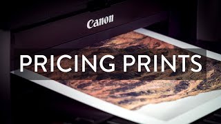 Pricing Your Prints  How I do it [upl. by Ardith]