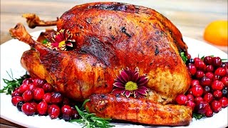 Juicy Roasted Turkey Recipe  How to Roast the Perfect Turkey [upl. by Hoon]