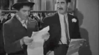 Marx Brothers  The Contract Scene  Chico and Groucho [upl. by Carnahan43]