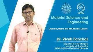 Lecture 03 Crystal systems and structures Lattice [upl. by Edrahc319]