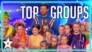 TOP 5 Kid Groups on Britains Got Talent  Top Talent [upl. by Lucita21]